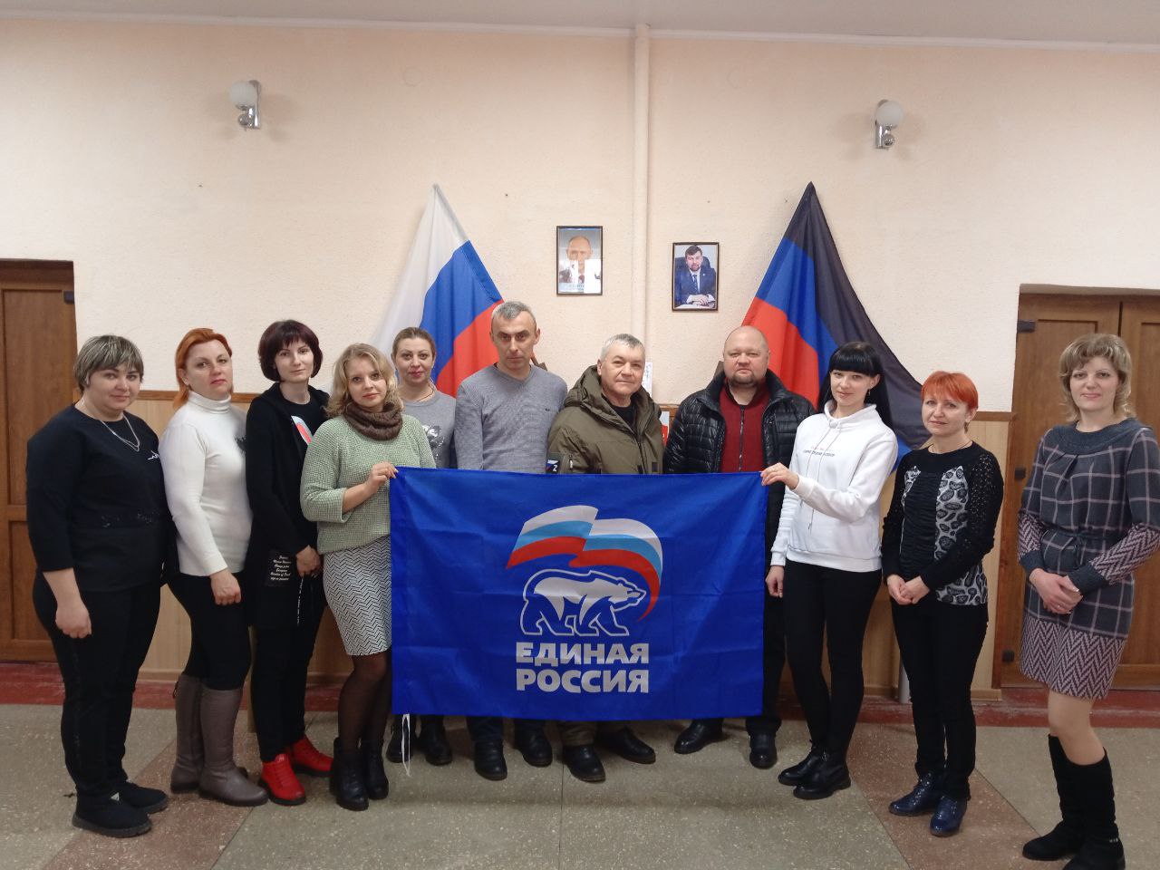 Продолжаются встречи с первичными организациями Новоазовского местного отделения Всероссийской Политической Партии «ЕДИНАЯ РОССИЯ».